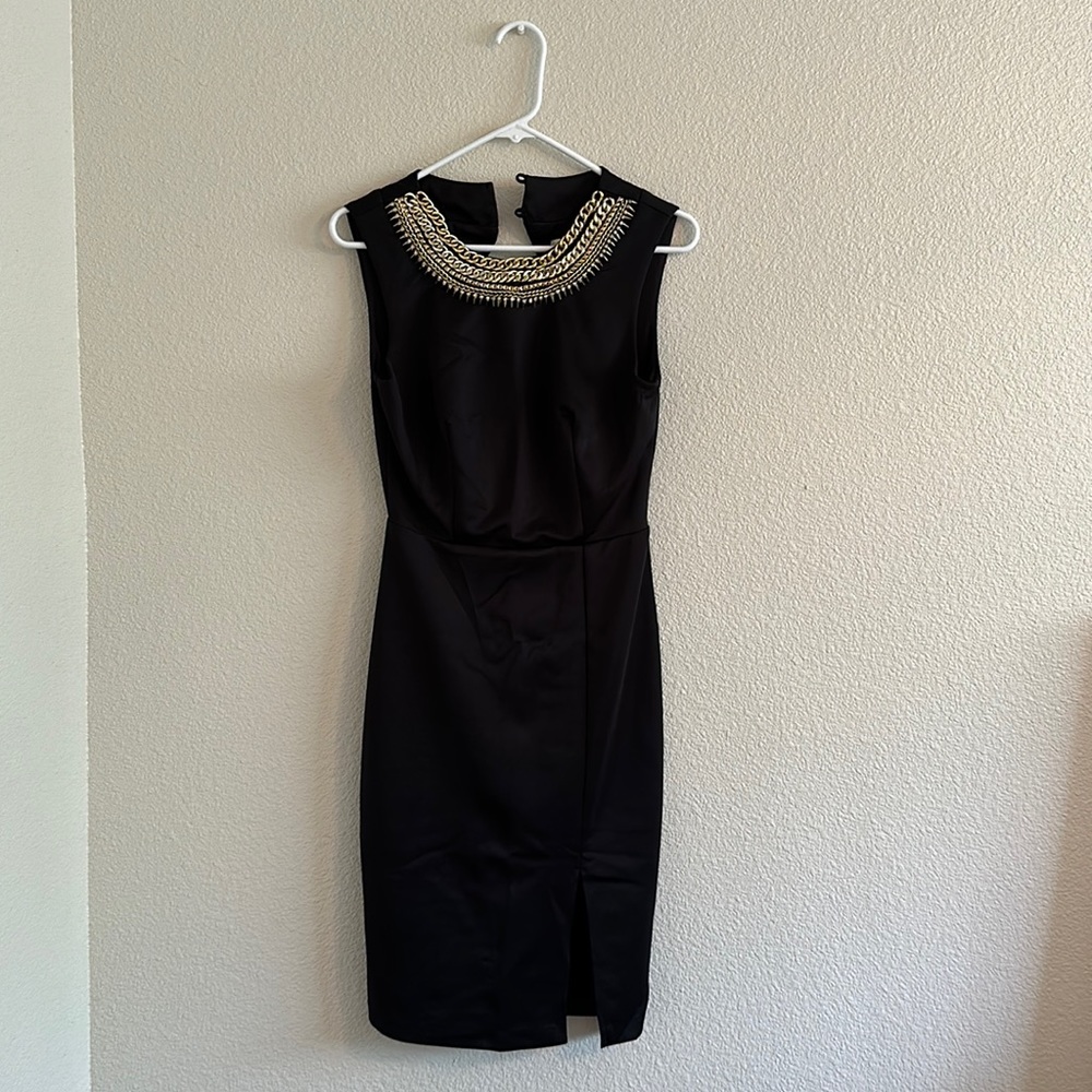 Black classy dress